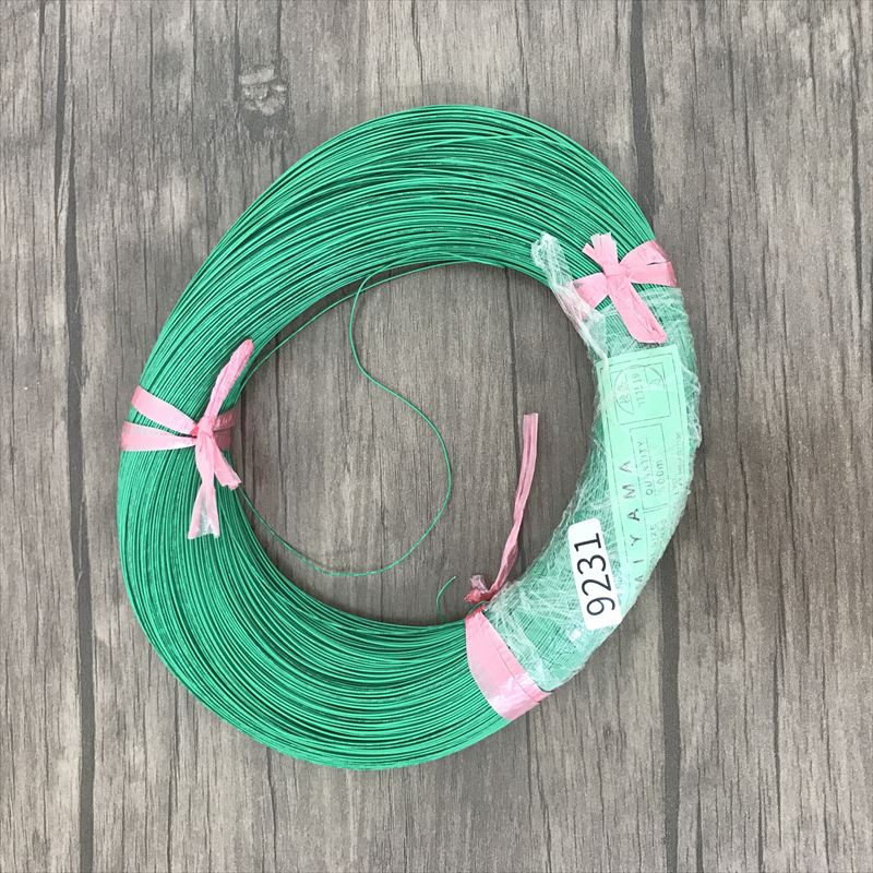 HKV電線,0.14S×0.8φ,緑,三山電線,500ｍ - 1