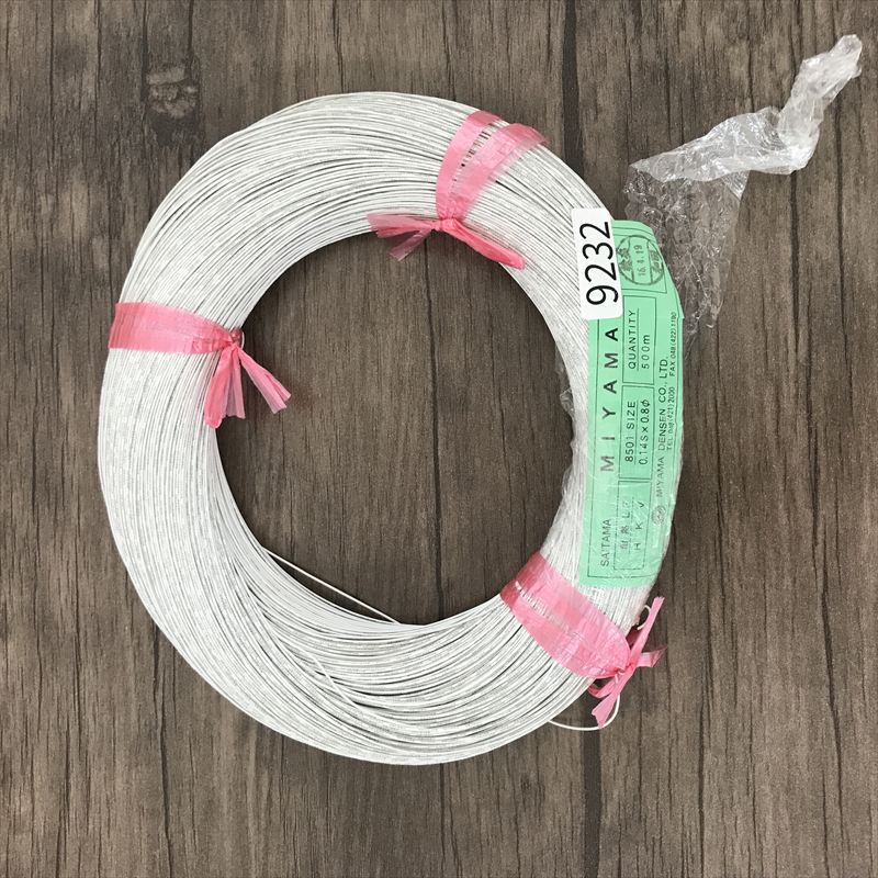 HKV電線,0.14S×0.8φ,白,三山電線,500ｍ - 1