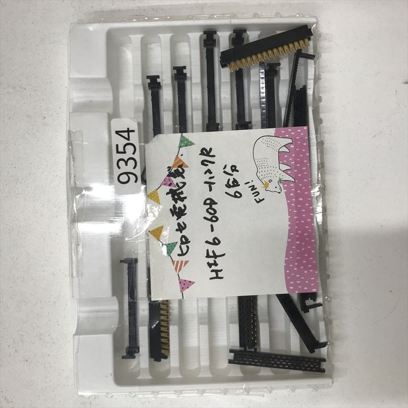 HIF6-60D-1.27R,コネクタ/ハウジング,黒,ヒロセ電機(HRS),6セット - 1