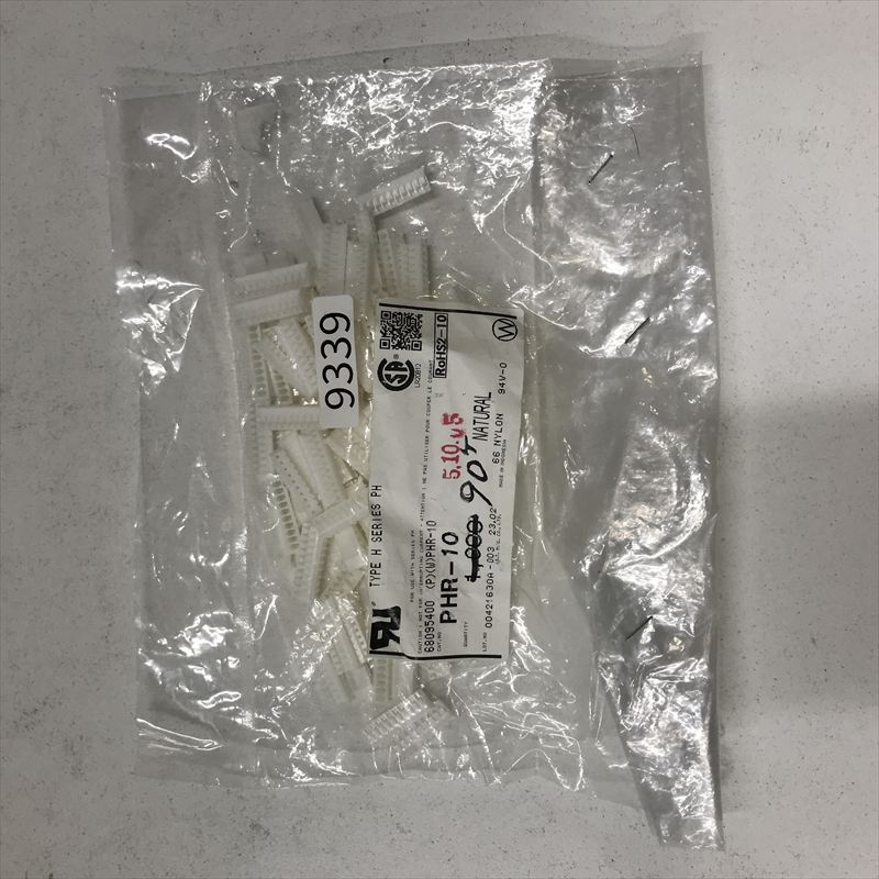 PHR-10,コネクタ/ハウジング,日本圧着端子製造(JST),90個 - 1