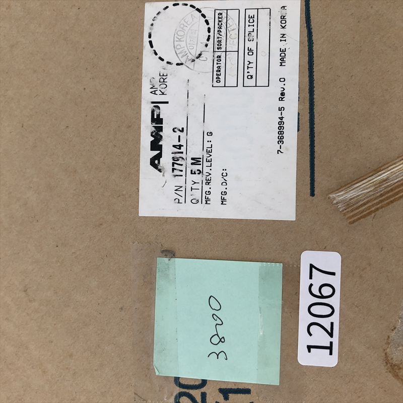 177914-2,圧着端子,タイコエレクトロニクス(AMP),3800個 - 2