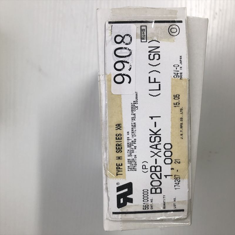 B02B-XASK-1,コネクタ/ハウジング,日本圧着端子製造(JST),1000個 - 2