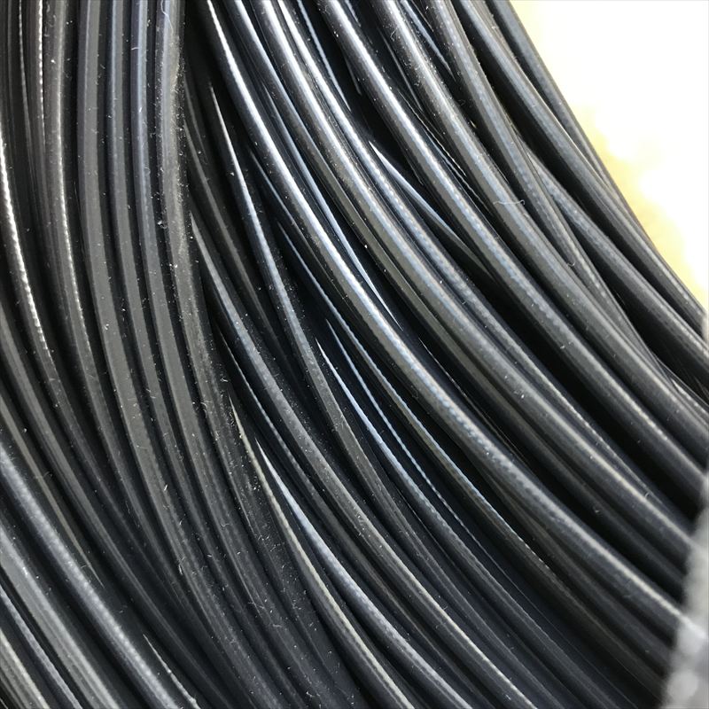 S-693-600,耐熱チューブ,1.5mm,黒,ニッカン工業,500ｍ - 1