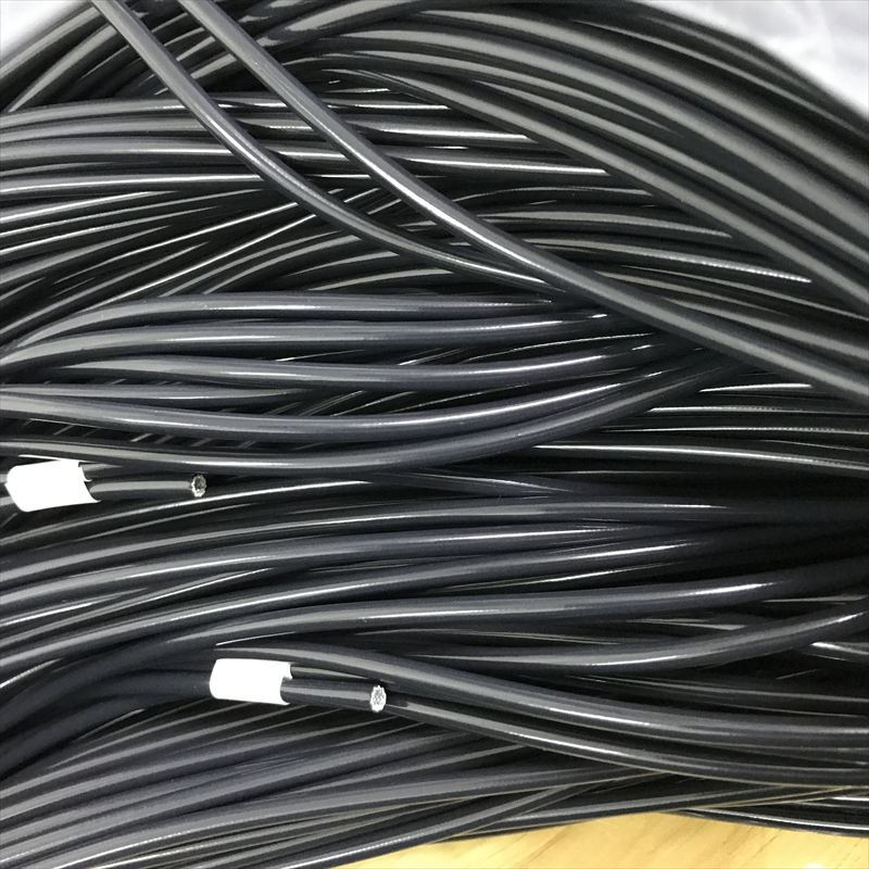 S-693-600,耐熱チューブ,3.0mm,黒,ニッカン工業,500ｍ - 1