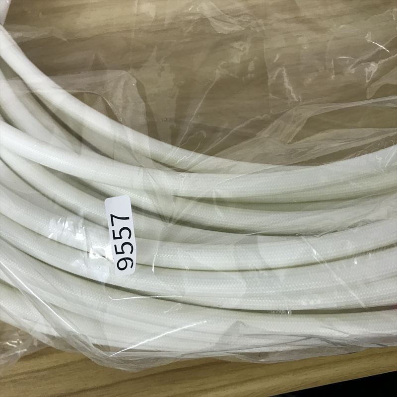 S-693(F-1),耐熱チューブ,10.0mm,白,ニッカン工業,50ｍ - 1