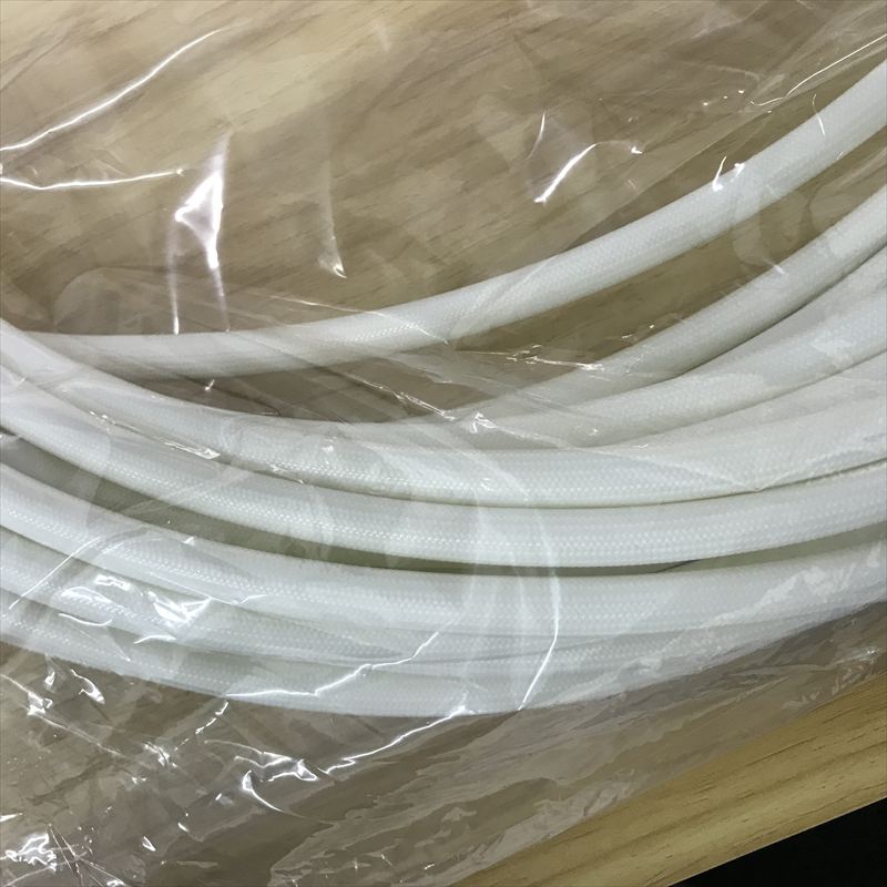 S-693(F-1),耐熱チューブ,10.0mm,白,ニッカン工業,25m - 1