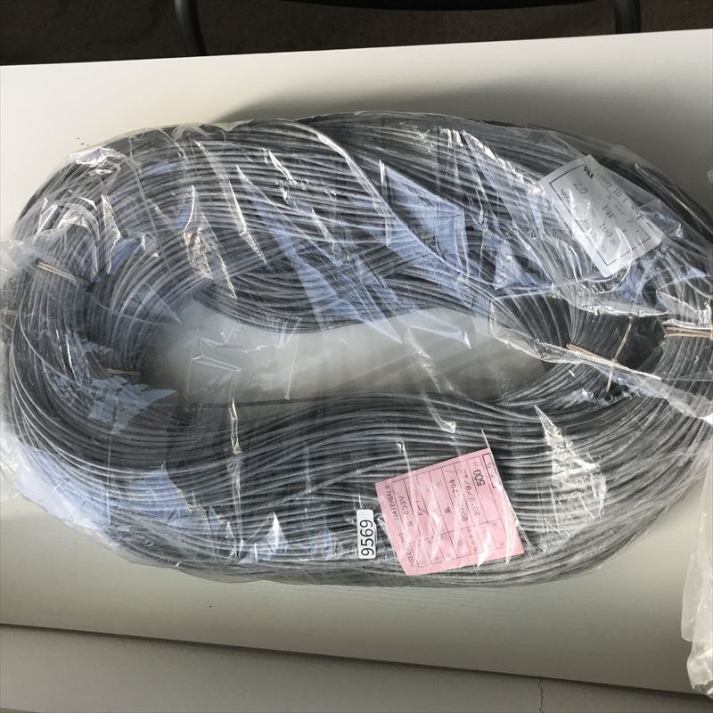 S-693V(F-1),耐熱チューブ,2.0mm,黒,ニッカン工業,500m - 1