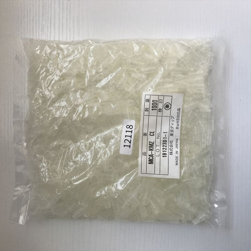 MCA-KMZ CL,絶縁スリーブ,透,東京ディップ(TOKYO DIP),1000個 - 1