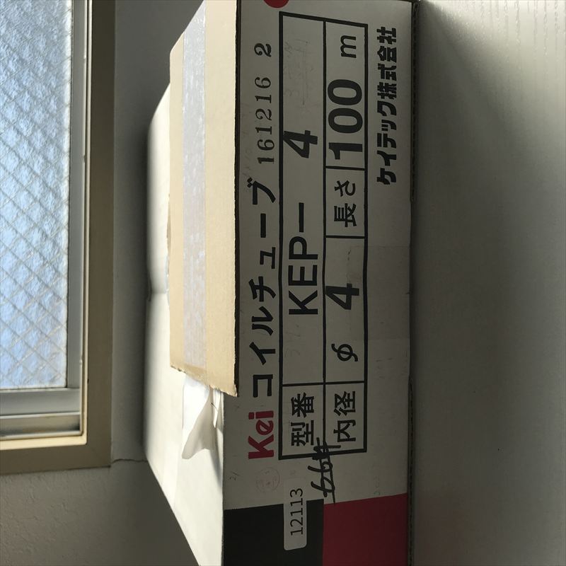 KEP-4,スパイラルチューブ,透,ケイテック,30.68ｍ - 2