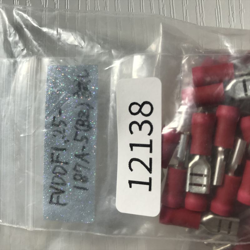 FVDDF1.25-187A-5(BZ) ,圧着端子,赤,日本圧着端子製造(JST),70個 - 2