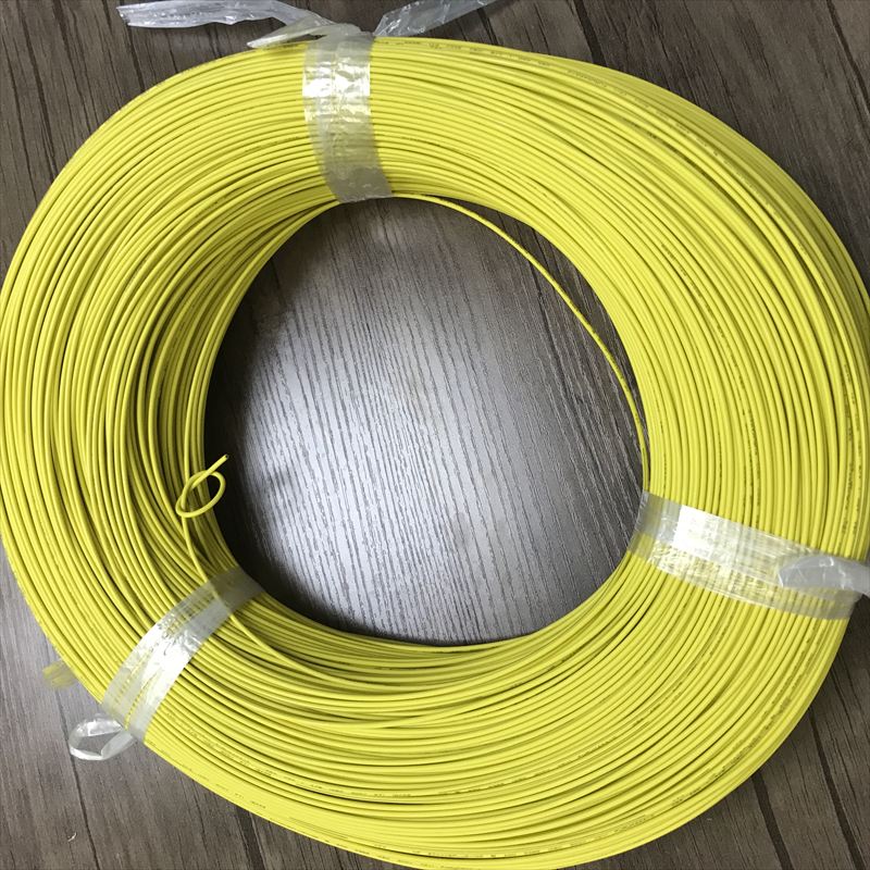 UL3385電線,AWG18,黄,古河電工(三菱電線/菱星電装/SJD),610ｍ - 1