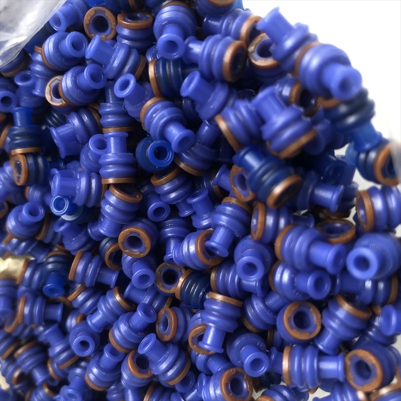 7157-7899-90,ワイヤーシール/防水ゴム栓,青,矢崎(YAZAKI),546個 - 1