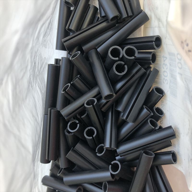 6922-3376,硬質チューブ,黒,住友電工/住友電装,100個 - 1