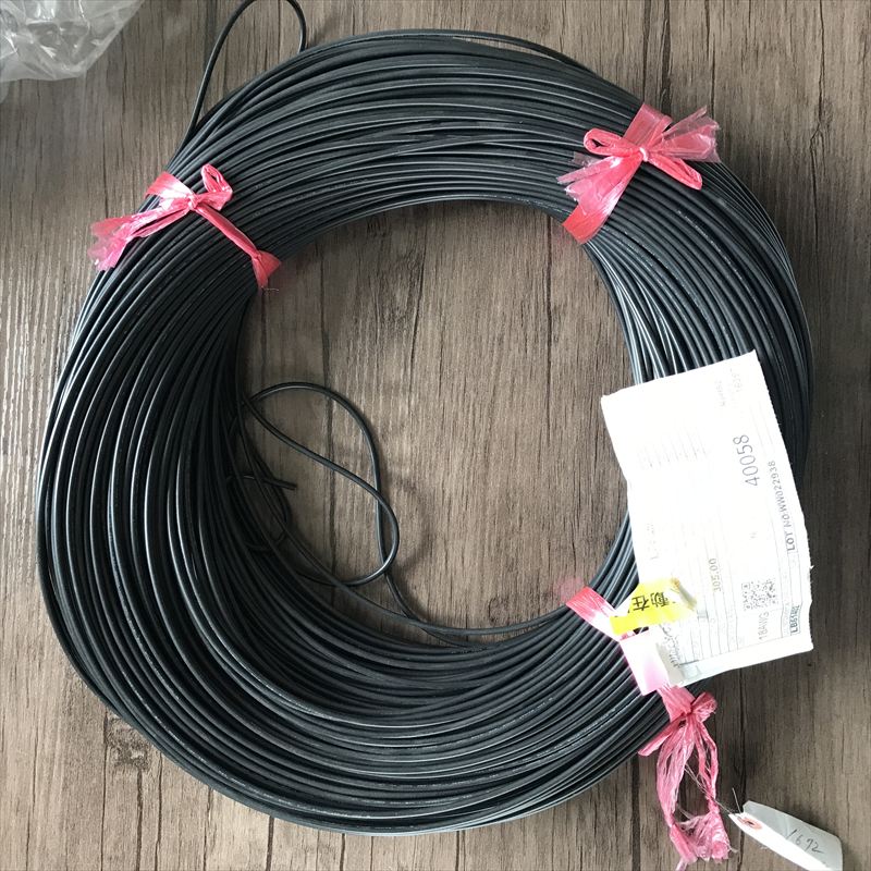 UL1672電線,AWG18,黒,プロテリアル(日立金属),222ｍ - 1