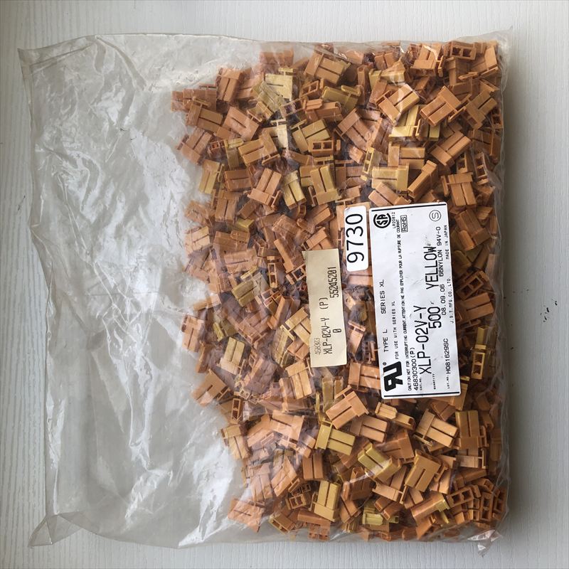 XLP-02V-Y,コネクタ/ハウジング,日本圧着端子製造(JST),500個 - 1