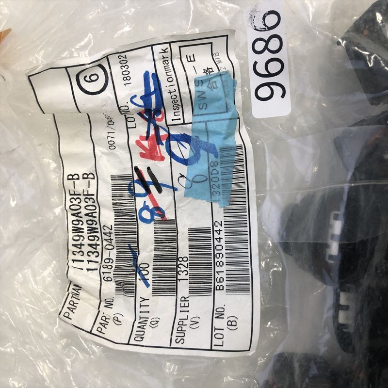 6189-0442,コネクタ/ハウジング,黒,住友電工/住友電装,8個 - 2