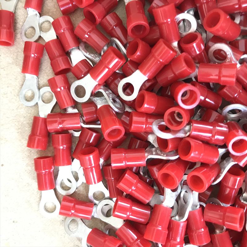 RBC1.25-3.5(FN1.25-M3),圧着端子,赤,日本圧着端子製造(JST),205個 - 1