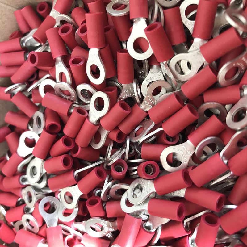 RAA1.25-4（V1.25-4(LF)）,圧着端子,赤,日本圧着端子製造(JST),1000個 - 1