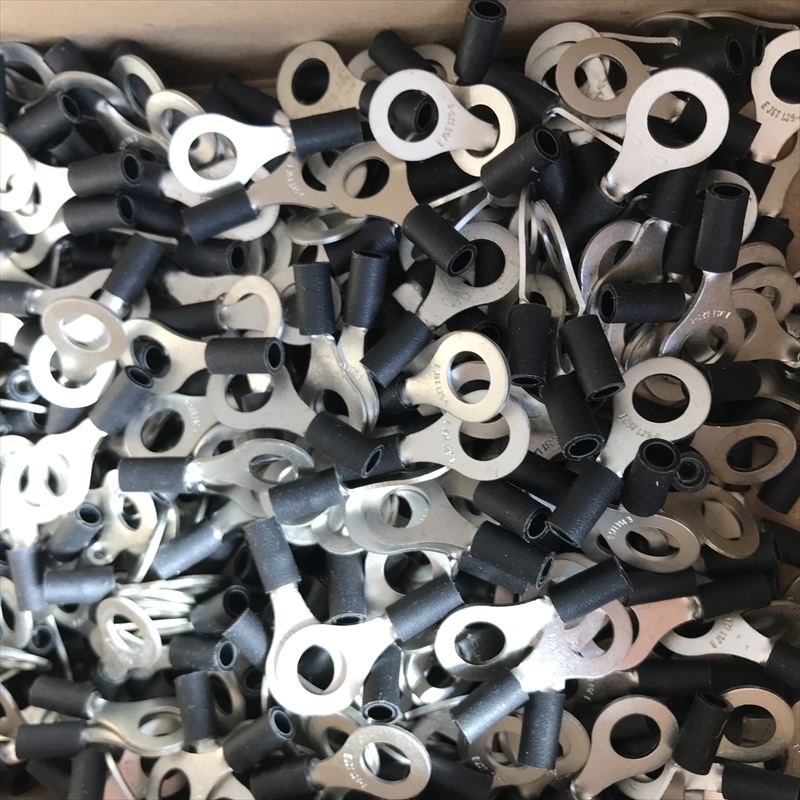 V1.25-6,圧着端子,黒,日本圧着端子製造(JST),455個 - 1