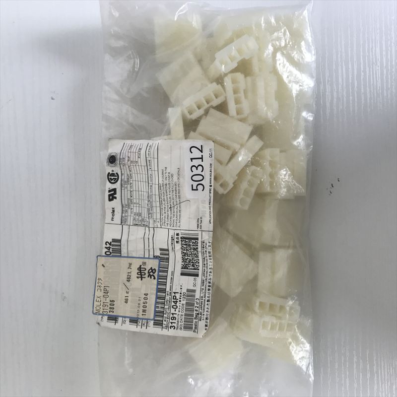 3191-04P1,コネクタ/ハウジング,モレックス(MOLEX),38個 - 1