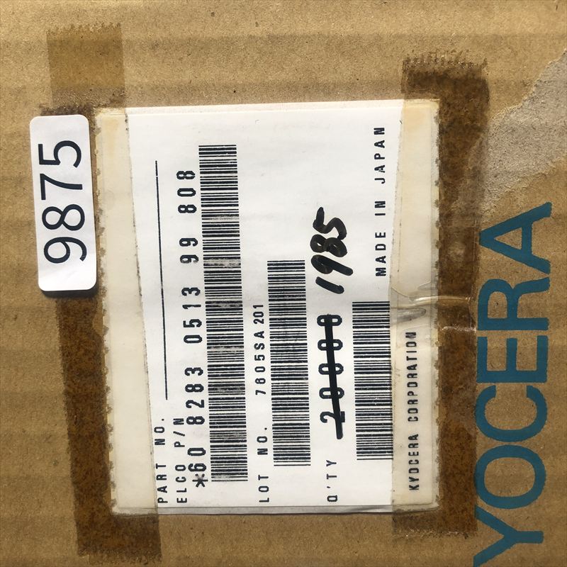 60 8283 0513 99 808,圧着端子,京セラ(旧京セラエルコ),1985個 - 2