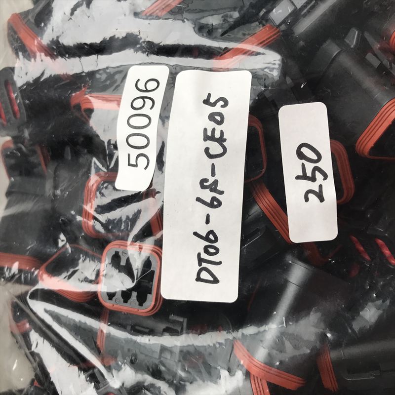 DT06-6S-CE05,コネクタ/ハウジング,ドイチェ/DEUTSCH(タイコ エレクトロニクス),250個 - 2