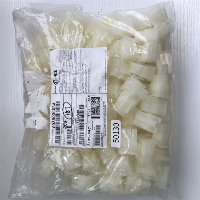 3191-06R1,コネクタ/ハウジング,モレックス(MOLEX),157個 - 1