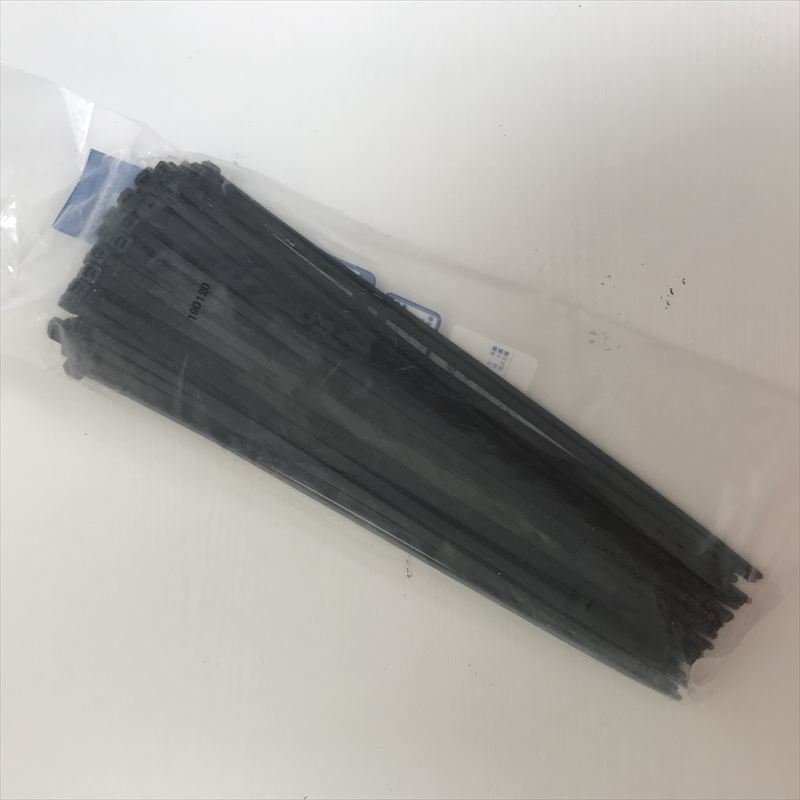 AB300-W,インシュロック タイ,黒,ヘラマンタイトン,100本 - 1