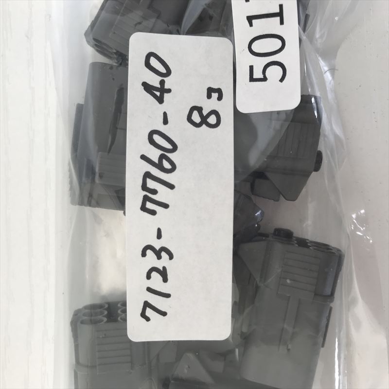 7123-7760-40,コネクタ/ハウジング,黒,矢崎(YAZAKI),8個 - 2