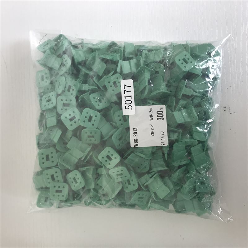 W6S-P012,ウェッジロック,緑,ドイチェ/DEUTSCH(タイコ エレクトロニクス),300個 - 1