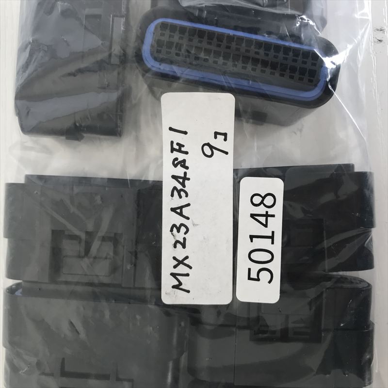 MX23A34SF1,コネクタ/ハウジング,黒,航空電子(JAE),9個 - 2