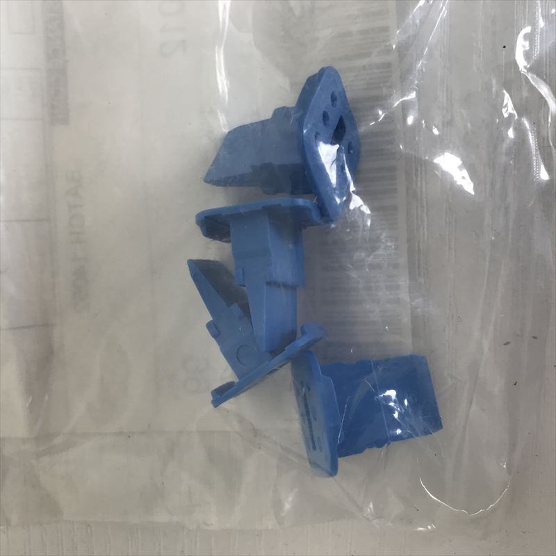 W6S2-P012,ウェッジロック,青,ドイチェ/DEUTSCH(タイコ エレクトロニクス),4個 - 1