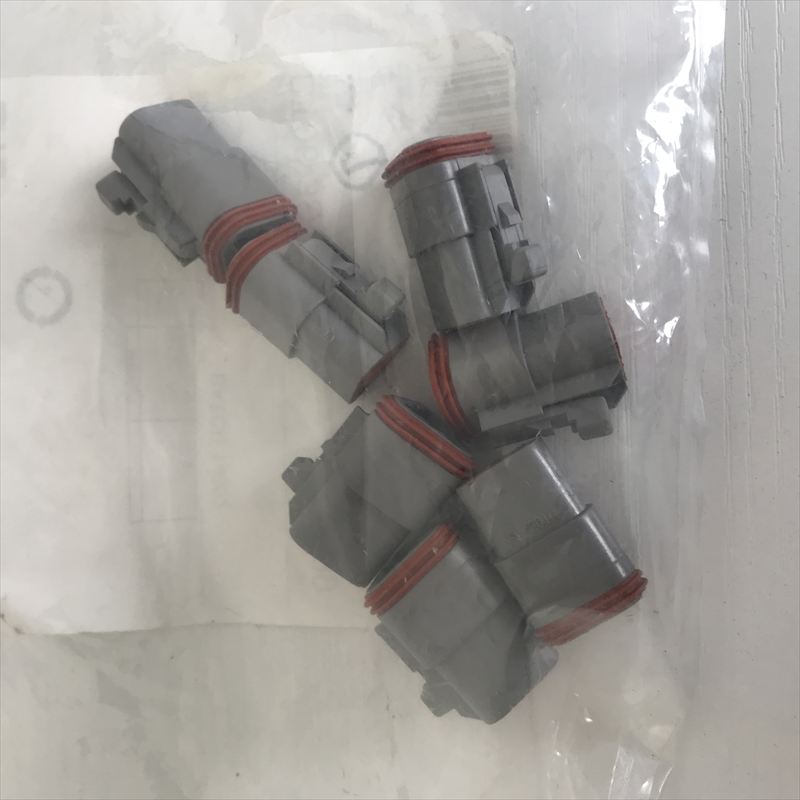 DT06-3S,コネクタ/ハウジング,灰,ドイチェ/DEUTSCH(タイコ エレクトロニクス),7個 - 1