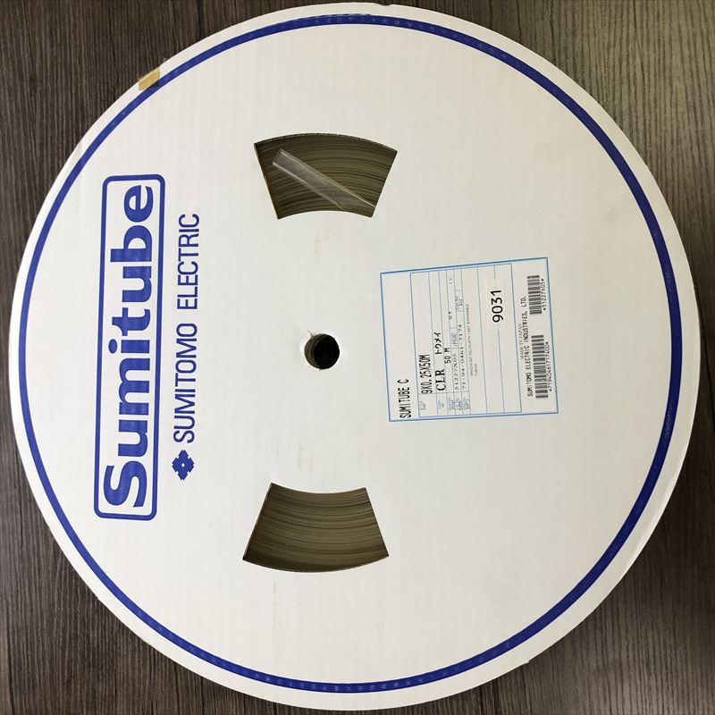 スミチューブC,熱収縮チューブ,9x0.25,透,住友電工/住友電装,50m - 1