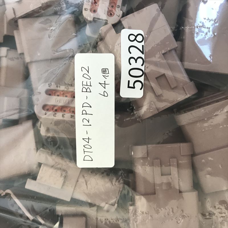 DT04-12PD-BE02,コネクタ/ハウジング,ドイチェ/DEUTSCH(タイコ エレクトロニクス),64個 - 2