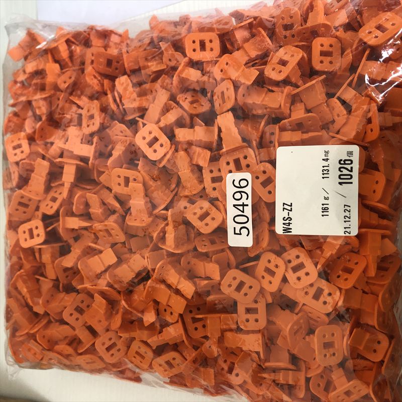 W4S-ZZ,ウェッジロック,橙,ドイチェ/DEUTSCH(タイコ エレクトロニクス),1026個 - 1