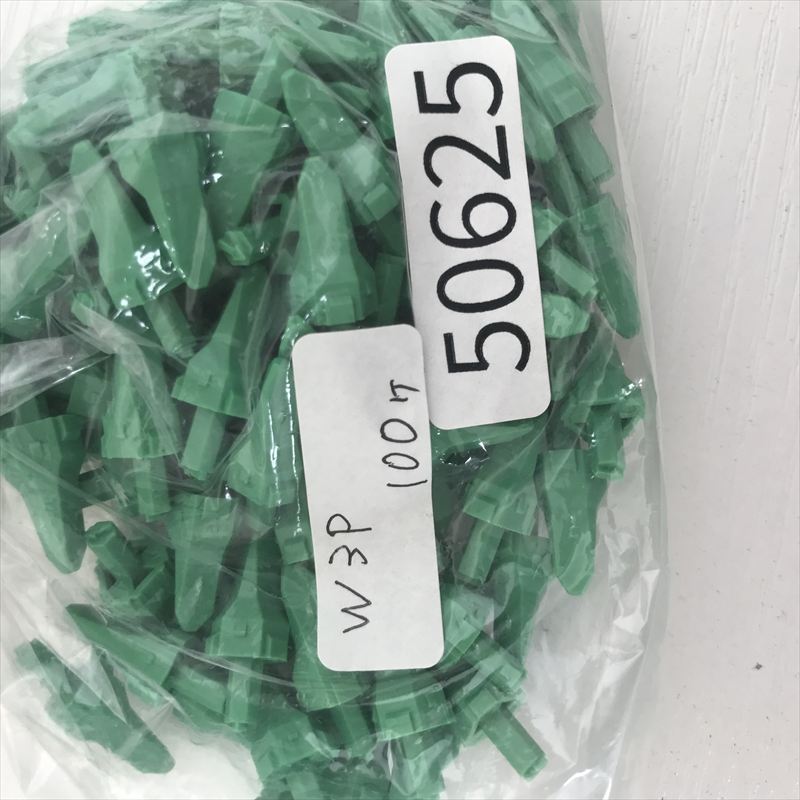 W3P,ウエッジ,緑,ドイチェ/DEUTSCH(タイコ エレクトロニクス),100個 - 2