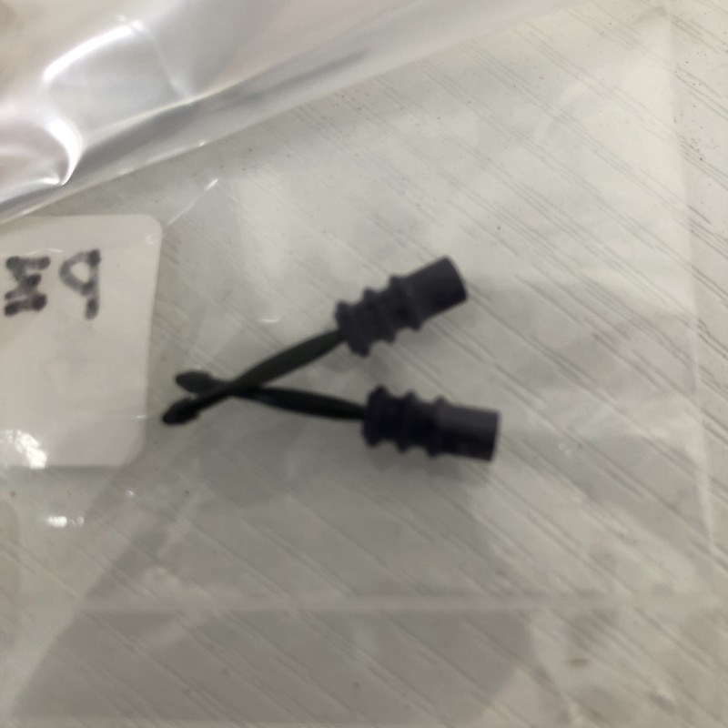 PZ001-15024,埋め栓,黒,三菱電機,2個 - 1
