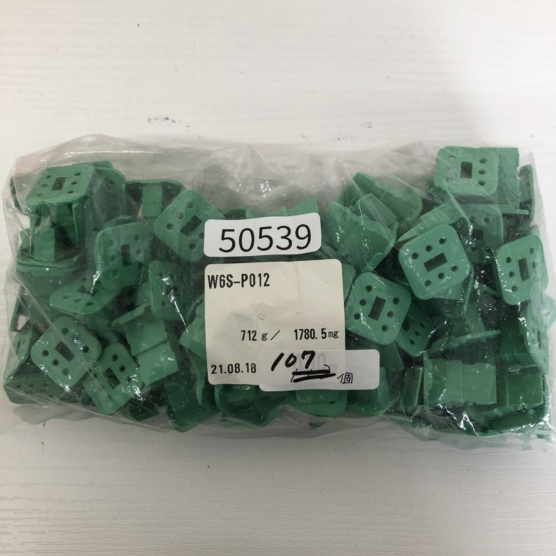 W6S-P012,ウェッジロック,緑,ドイチェ/DEUTSCH(タイコ エレクトロニクス),107個 - 1