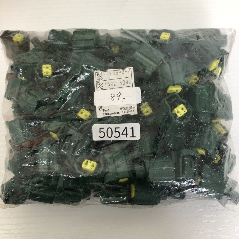 1-178392-4,コネクタ/ハウジング,緑,タイコエレクトロニクス(AMP),89個 - 1