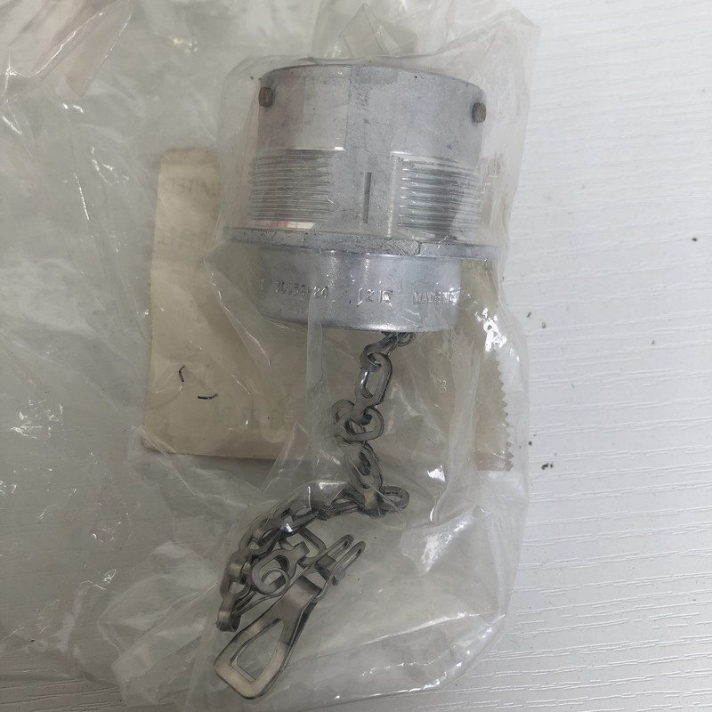 HDC-34-24,キャップ,銀,ドイチェ/DEUTSCH(タイコ エレクトロニクス),1個 - 1