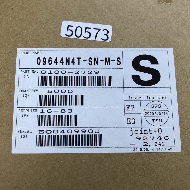 8100-2729,圧着端子,住友電工/住友電装,5000個 - 2