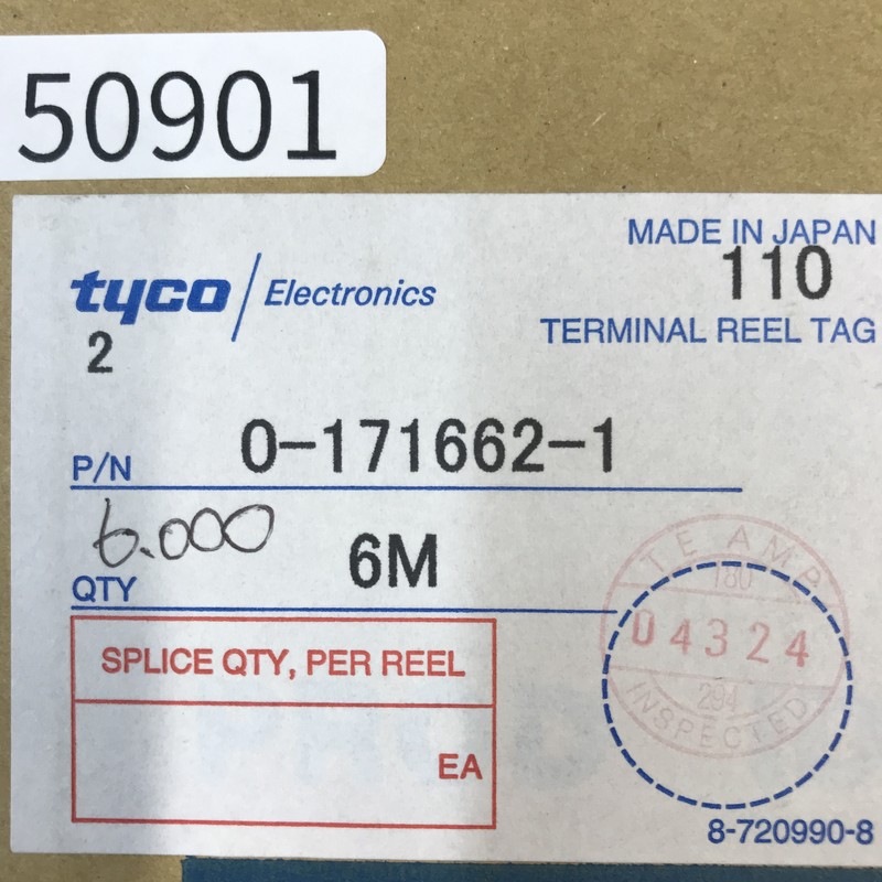0-171662-1,圧着端子,タイコエレクトロニクス(AMP),6000個 - 2
