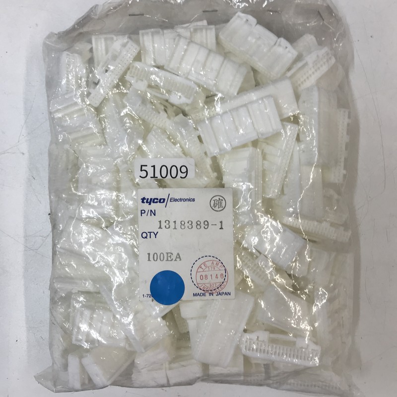 1318389-1,コネクタ/ハウジング,タイコエレクトロニクス(AMP/TE),100個