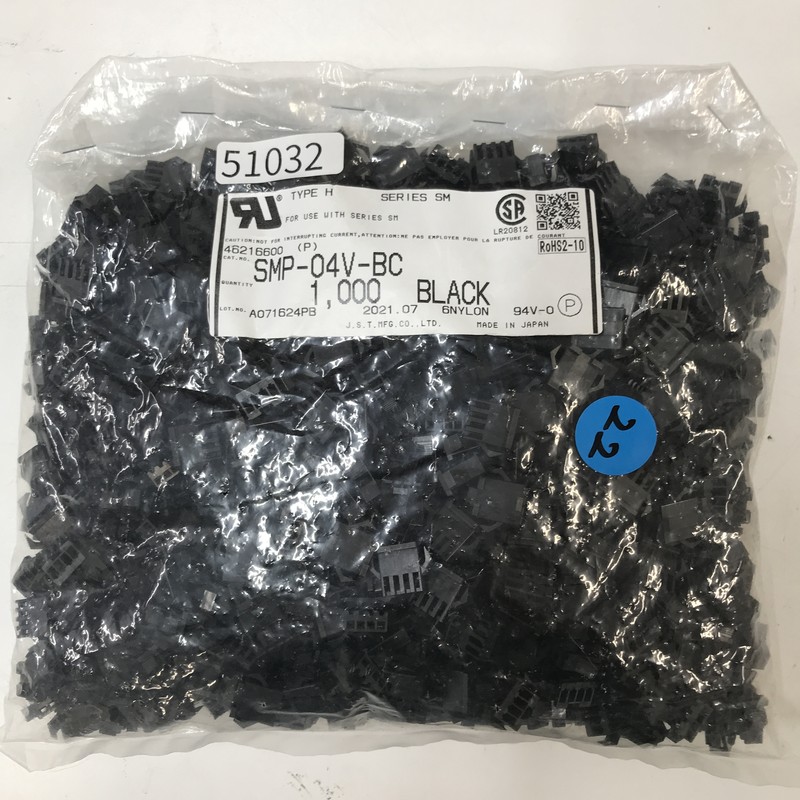 SMP-04V-BC,コネクタ/ハウジング,黒,日本圧着端子製造(JST),673個