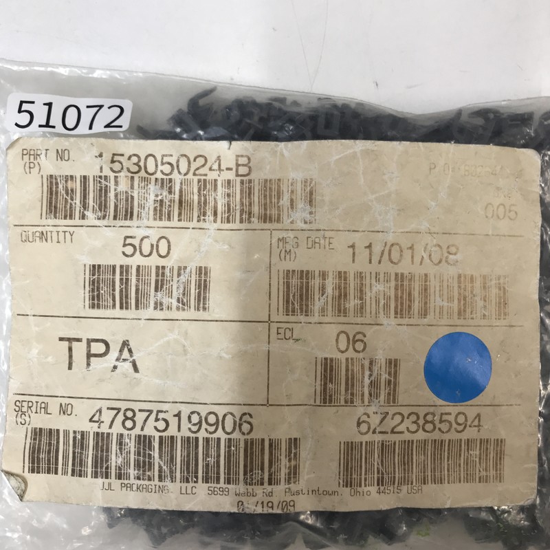 15305024-B,リテーナ,灰,デルファイ(Delphi/パッカード),500個 - 2