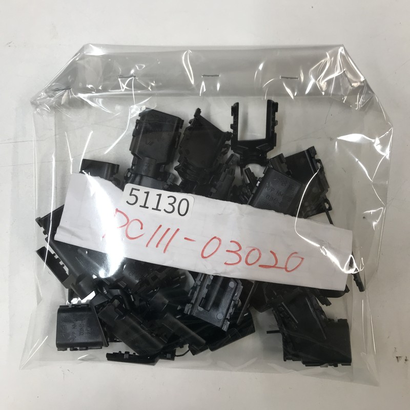 PC111-03020,コネクタ/ハウジング,黒,古河電工(三菱電線/菱星電装/SJD),22個