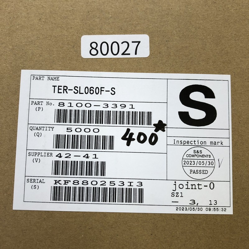 8100-3391,圧着端子,住友電工/住友電装,400個 - 2