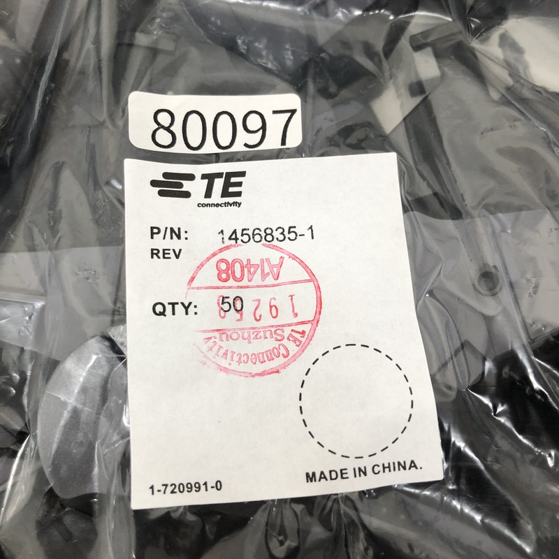 1456835-1,コネクタ キャップおよびカバー,灰,タイコエレクトロニクス(AMP),50個 - 2