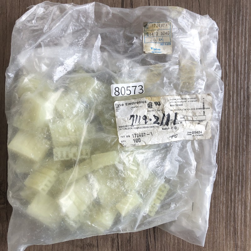 172497-1,コネクタ/ハウジング,タイコエレクトロニクス(AMP),35個 - 1